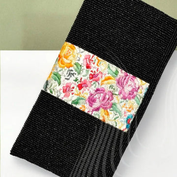 Double Roses Vintage Kor with Beadwork Pouch (SP3)