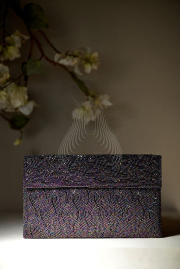 Purple Glitterati Envelope (B11)