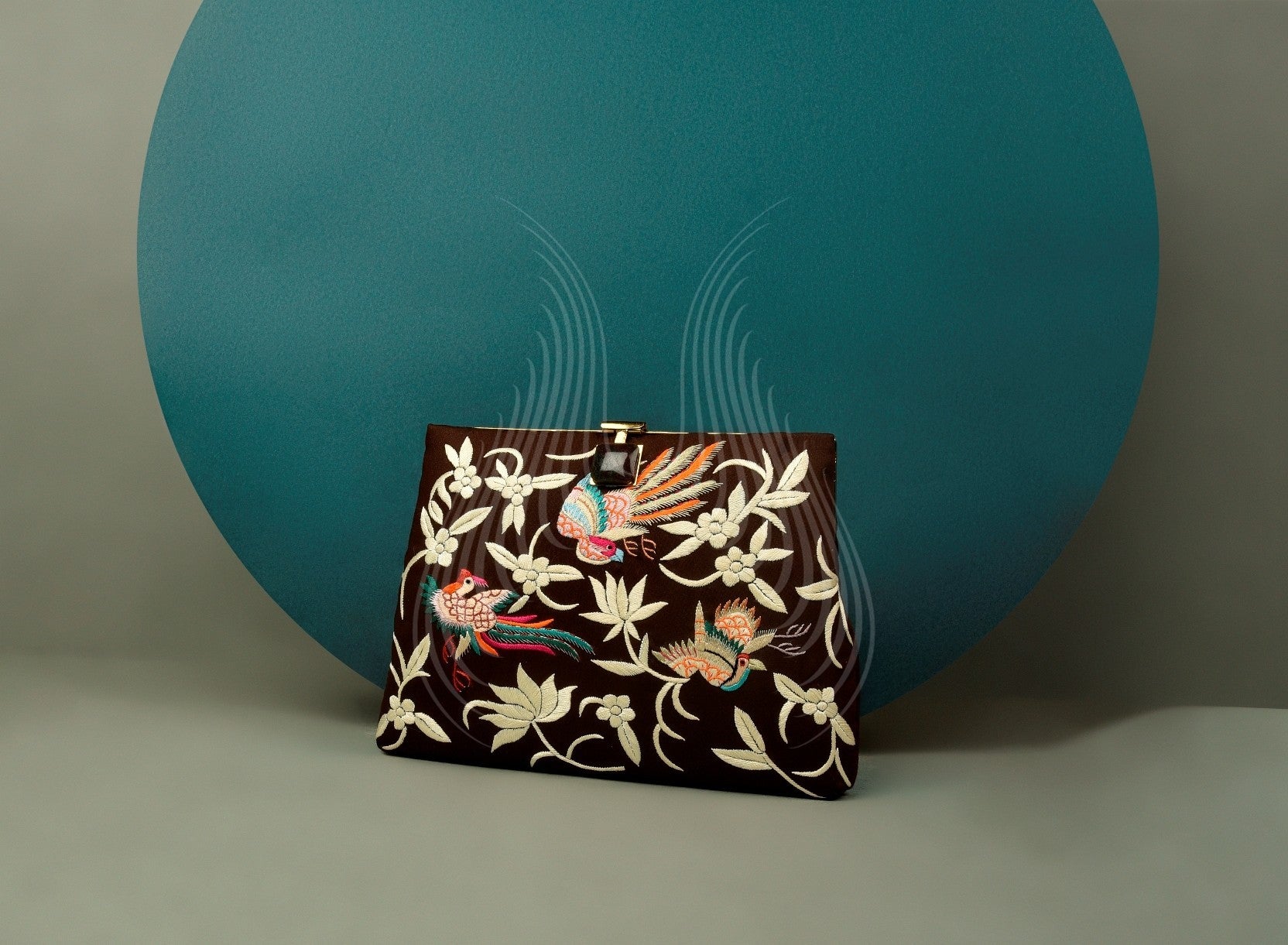 Brown Allure Gara in Studded Frame (G15)