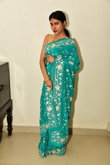 Green Crepe Birds of Paradise (G107-G)