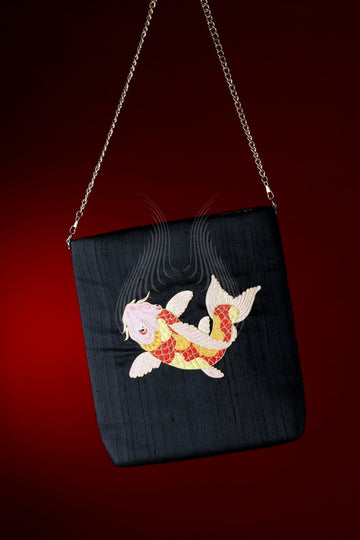 Black Allure Koi Gara Tote (G31)